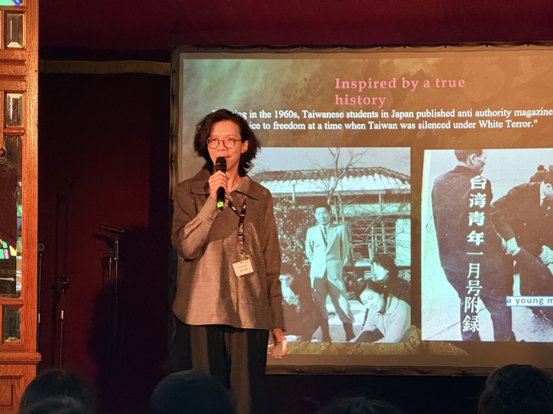 焰花導演蘇亦瑄柏林提案呈現台灣歷史題材