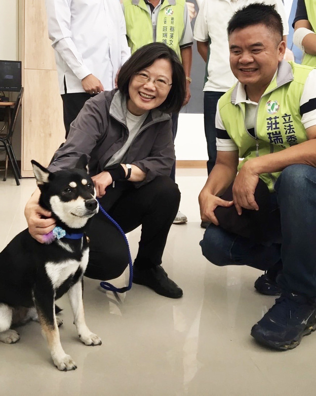 立委莊瑞雄領養毛小孩TORO　連蔡英文也愛