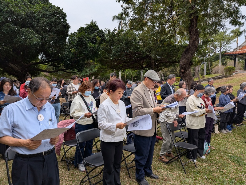 盧秀燕出席台中公園228紀念禮拜