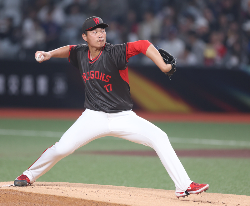 台日棒球國際交流賽　味全龍郭郁政先發