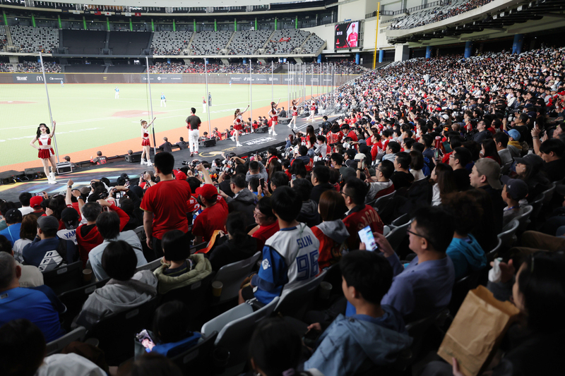 台日棒球國際交流賽　球迷進場觀戰