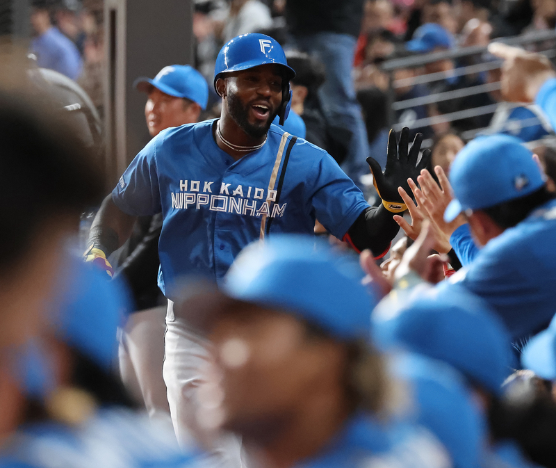 台日棒球國際交流賽　火腿鬥士新洋砲開轟