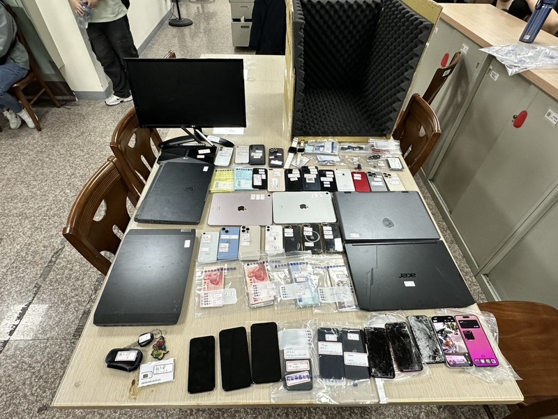 黑幫台中組假中國公安詐騙機房 半年詐數千萬元