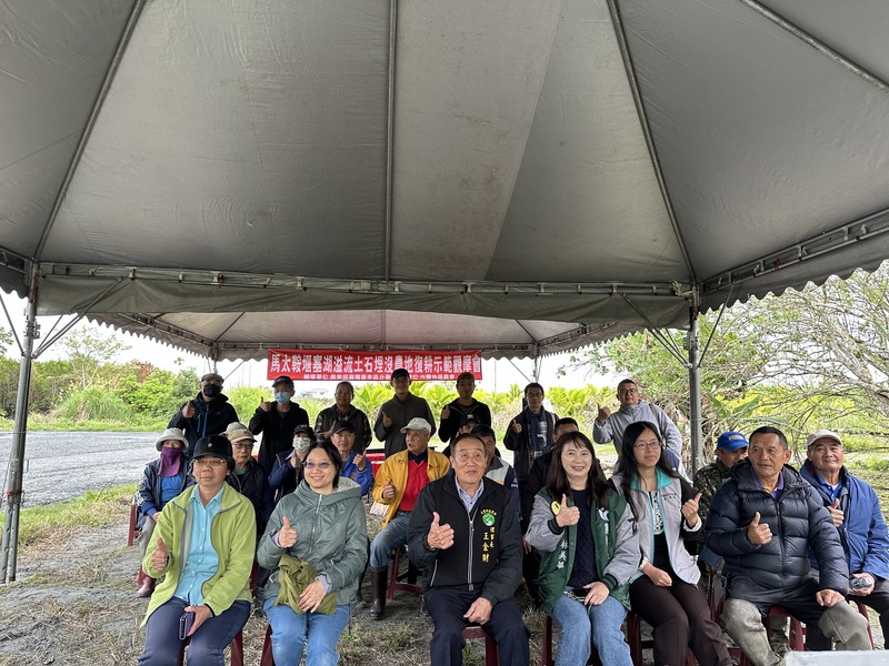 花蓮馬太鞍堰塞湖災後農地復耕　一期作達68公頃