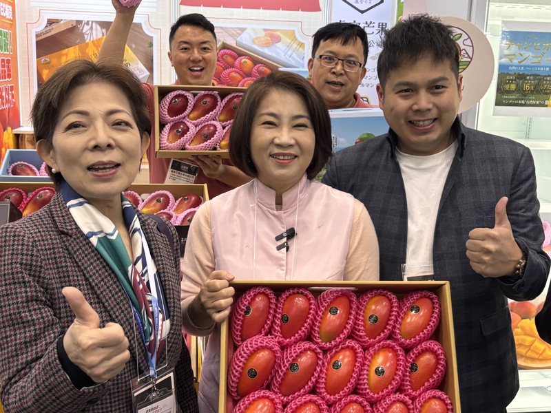 屏東連4年進軍東京食品展  周春米盼創百億商機