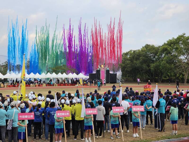 六堆運動會開幕　選手體驗屏東唯一臨海客庄