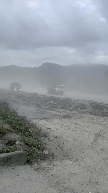 馬太鞍溪整治工程掀沙塵 水利署九河局:加強灑水