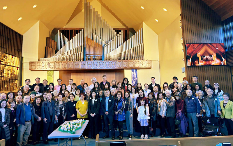 溫哥華紀念228 抗議中共進行認知作戰