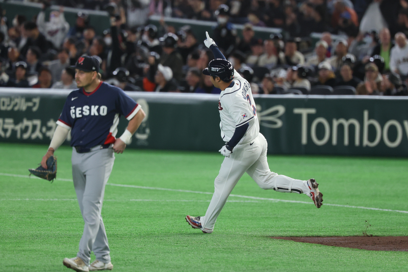 WBC預賽韓國戰捷克　文保景轟滿貫砲（2）