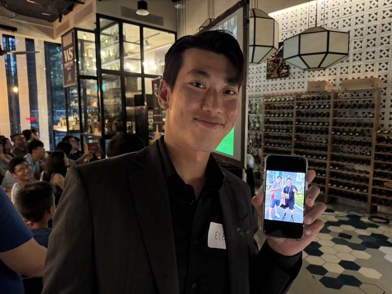 WBC台日大戰台僑辦派對  新加坡球員參與