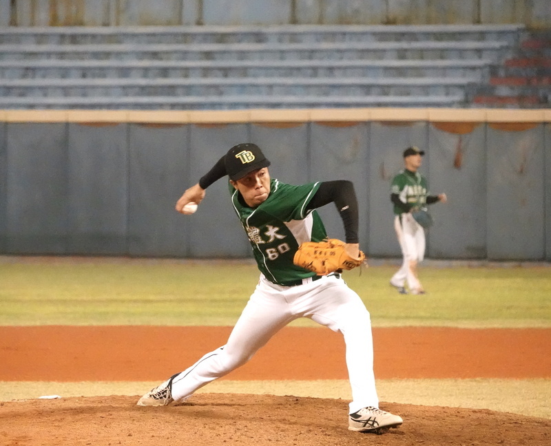 李重儀成「文化剋星」 大專聯賽完封勝當MVP