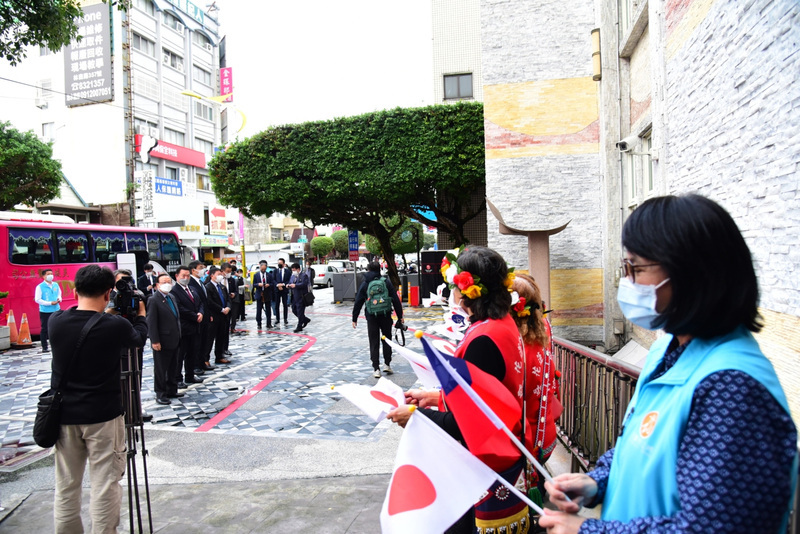 日本釧路市參訪團抵花蓮市 盼包機直航早日成行