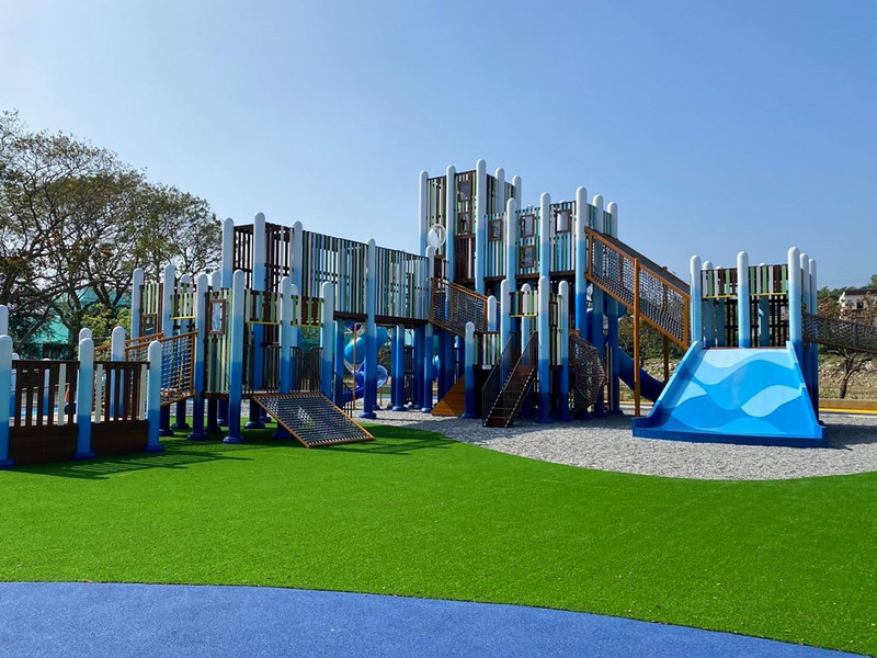 「海島迴琉」設計意象 屏東琉球共融公園啟用