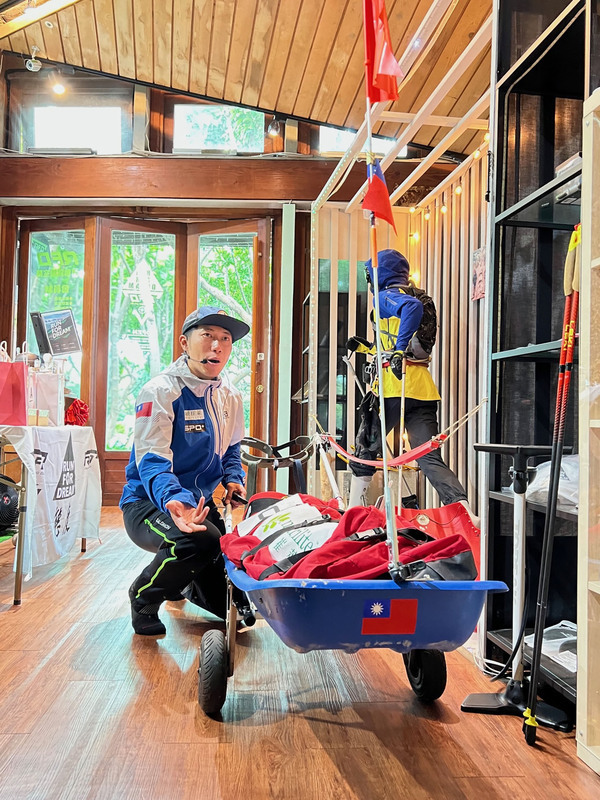 備戰加拿大極地橫越賽 陳彥博環台訓練感受人情味