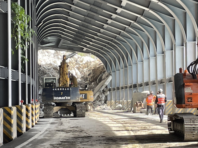 蘇花大清水隧道坍方 航港局調度3客貨輪疏運