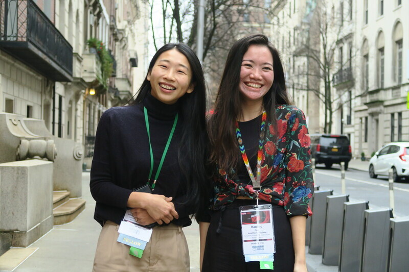 打開門交朋友 許慈茵陳玟臻ISPA年會初體驗