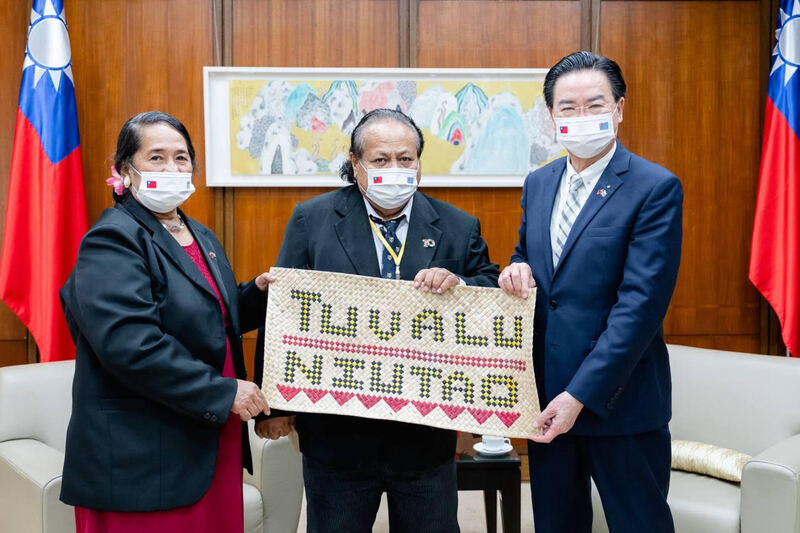 吐瓦魯國會議長結束訪台行 外交部：彰顯邦誼深厚