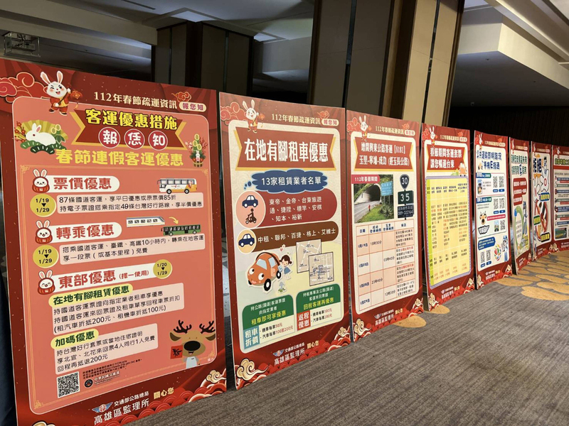 春節假期搭乘大眾運輸享優惠 防疫措施不鬆懈