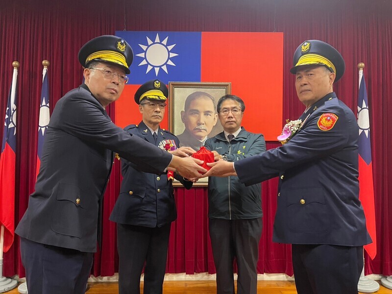 接任南市警局長 廖宗山：惡勢力猖獗主因公權力不彰