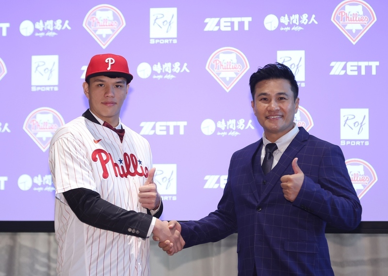 潘文輝加盟美職費城人 合約總值42萬美元