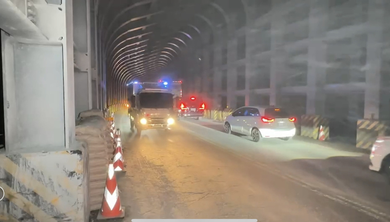 蘇花公路大清水災點通車 車流是平常1.8倍