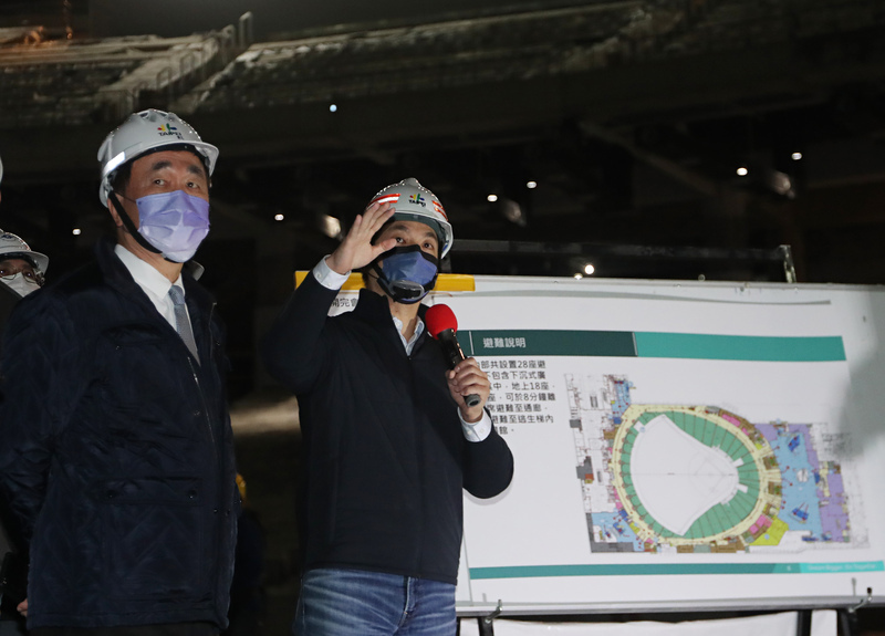 大巨蛋壓力測試 蔣萬安:邀成棒隊比賽並調整