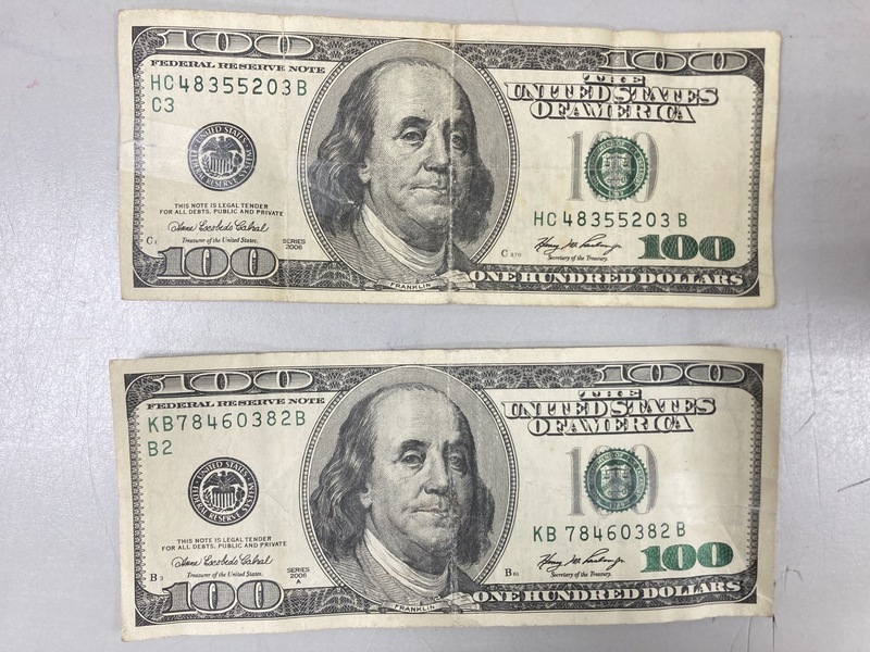 假美鈔企圖兌換新台幣 男遭逮稱與國外菜販換得