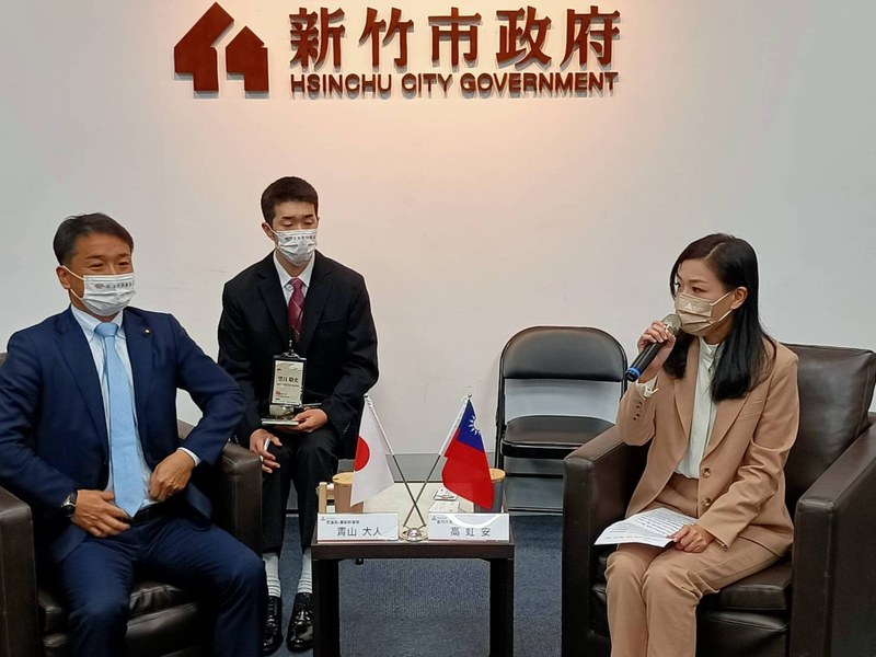 日本立民黨拜會新竹市府 盼提升科技交流