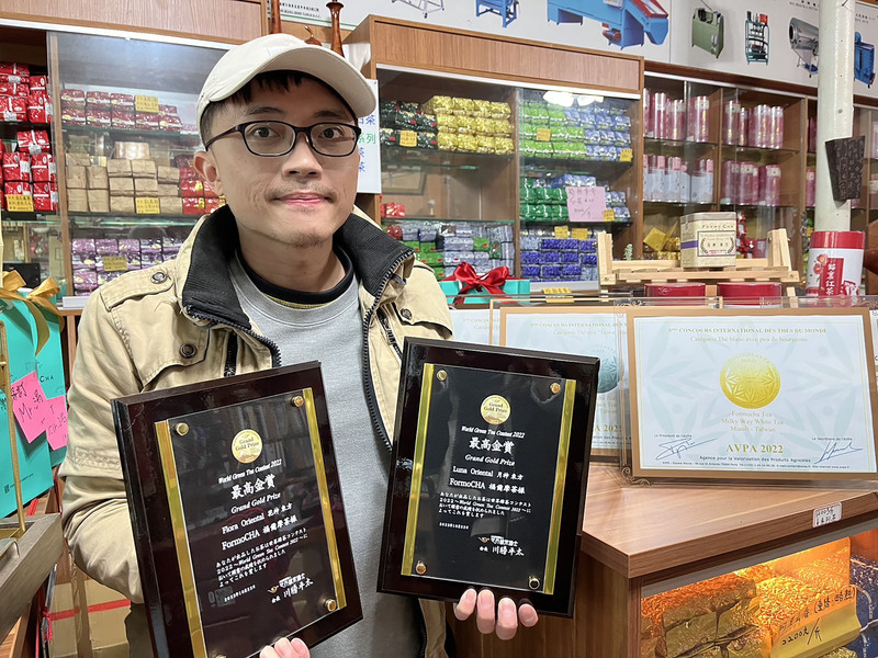 張家齊製茶實力法國奪金 累積3大世界競賽冠軍