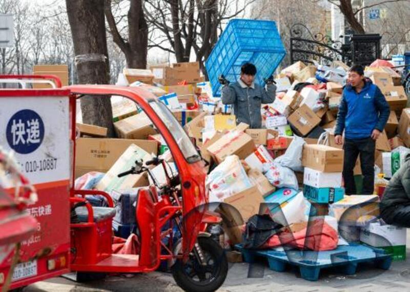 中國物流業拚春節不打烊 砸高薪留快遞員別返鄉