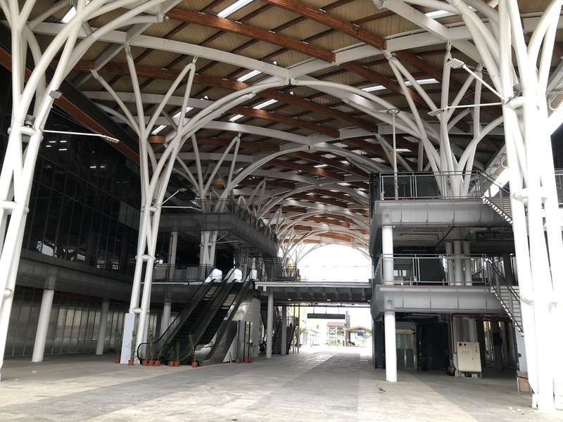 基隆城際轉運站工程4挑戰 麻花頂棚具特色