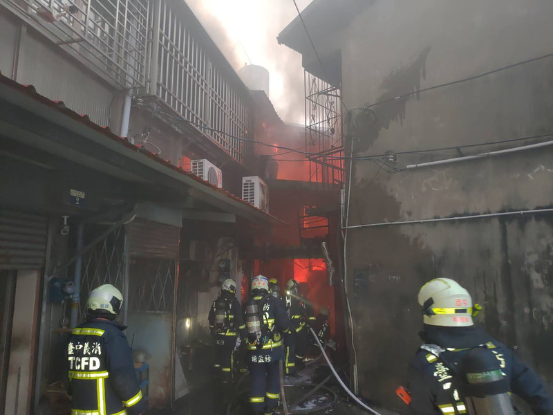 台中大雅住宅火警 1人死亡