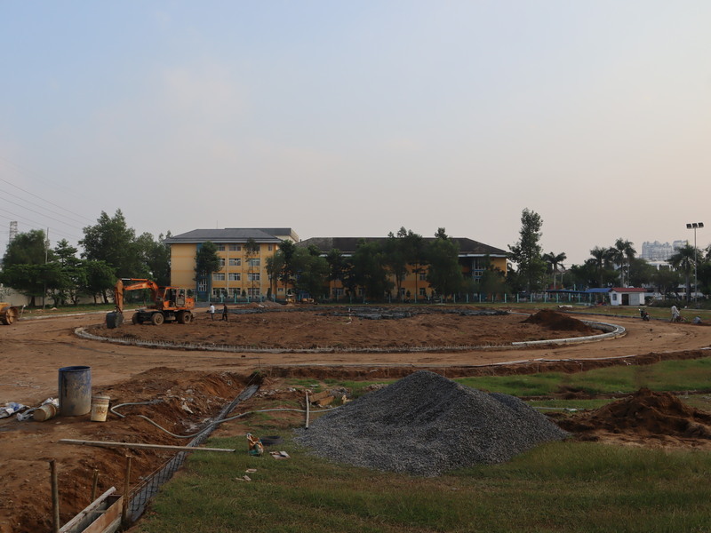 越南投資熱台校增逾百學生 台商捐跑道升級硬體