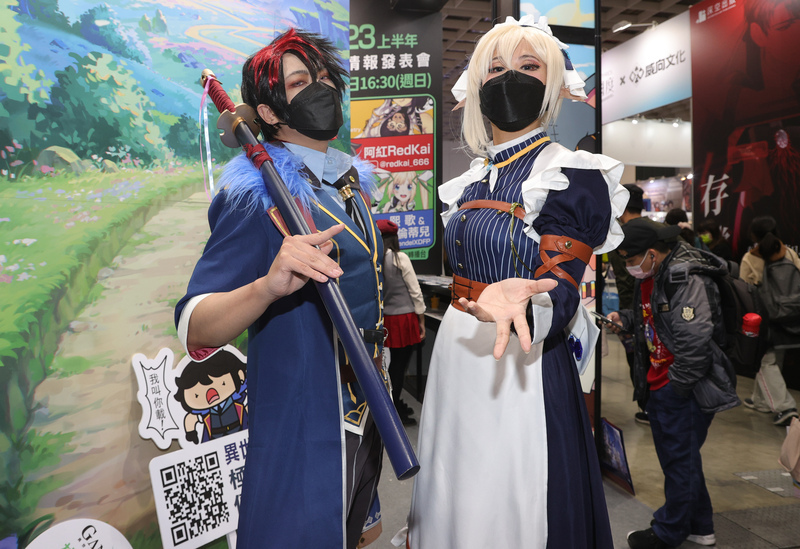 不畏寒流來襲 台北動漫節第2天湧13萬人次