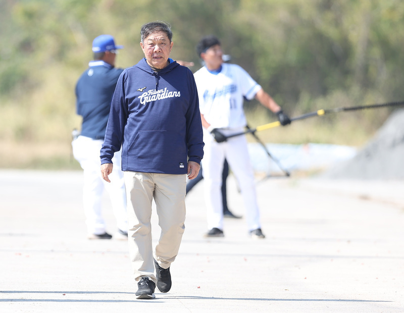 悍將開訓稻江基地展新貌 林華韋盼至少合作10年