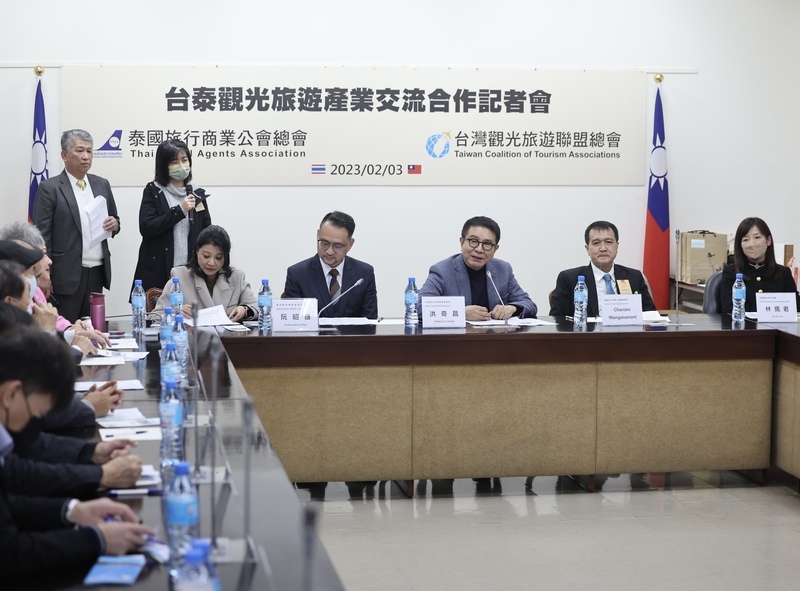 台泰旅遊交流 洪奇昌爭取台灣僑民來台觀光