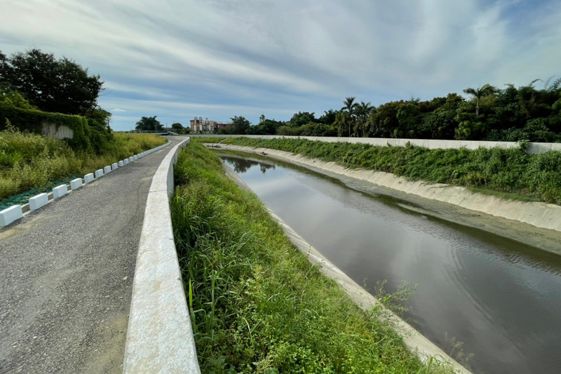 台南龜子港排水護岸治理工程獲獎 助降水患風險
