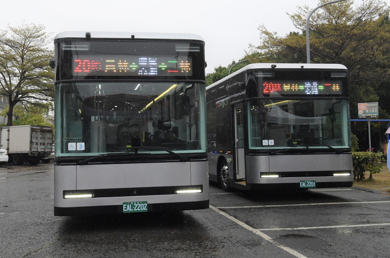 彰化電動公車首航 員林經溪湖至二林