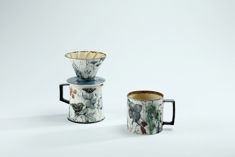 國際咖啡杯大賽 陶博館展出獲獎作品