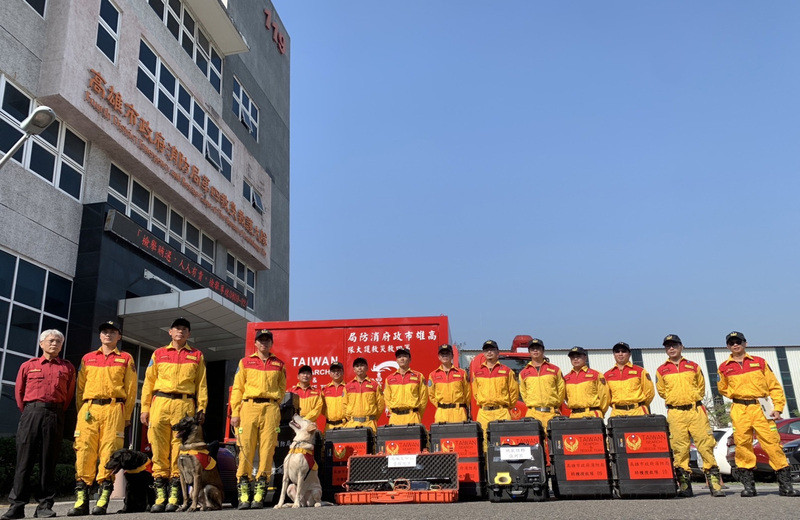 土耳其強震 高雄市23名搜救員3搜救犬待命馳援
