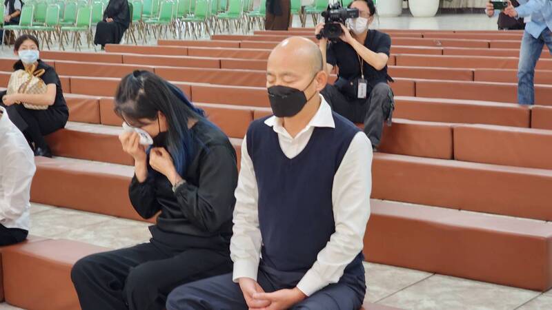 星雲法師辭世 韓國瑜盧秀燕佛光山弔唁