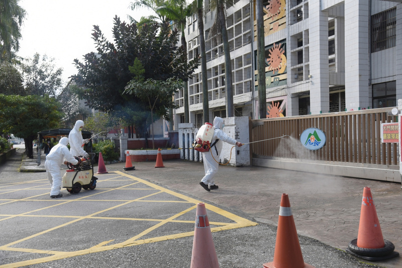 迎接開學 花蓮市公所展開校園清消工作