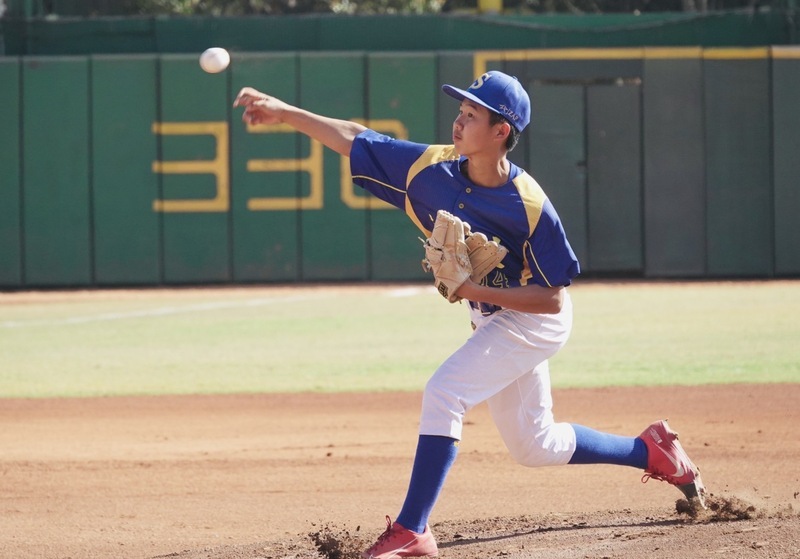 高中木棒聯賽高一張峻彰好投 新社擊敗秀峰