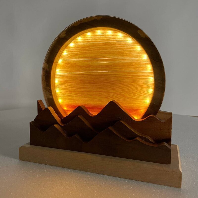 作品「木出東方」融光影效果 台東公東學生奪優勝