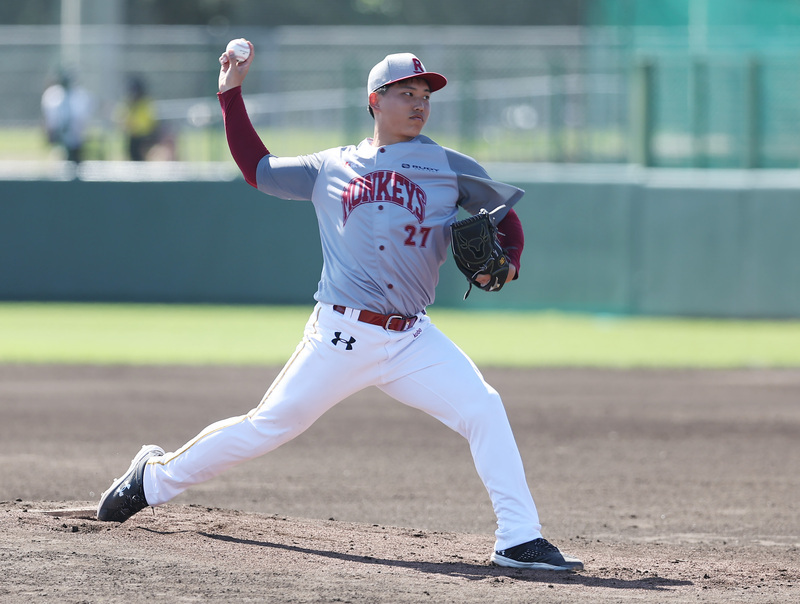 楊彬石垣島交流賽先發好投 轉隊桃猿新鮮體驗多