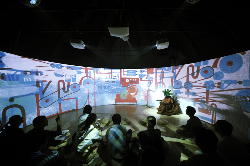 當親子劇場遇見科技 移動故事屋基隆開演