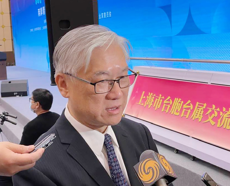 夏立言到上海與台商交流 稱赴陸3目的都達成