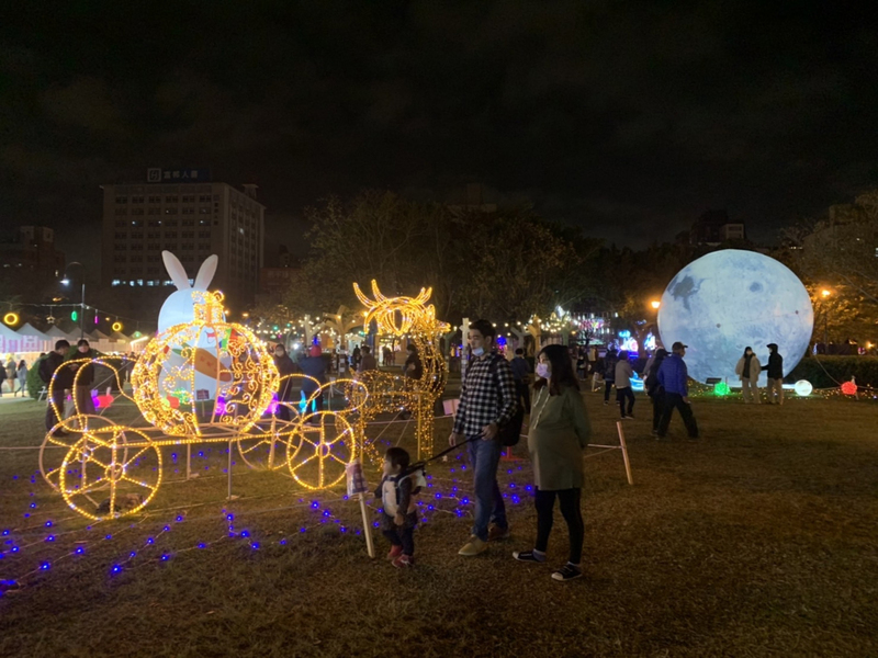 竹北燈會10天湧逾40萬人次 帶動周邊觀光商機