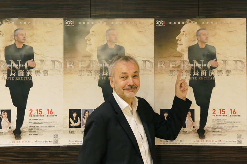 長笛家班諾德訪台 提醒學子遠離手機才有想像力