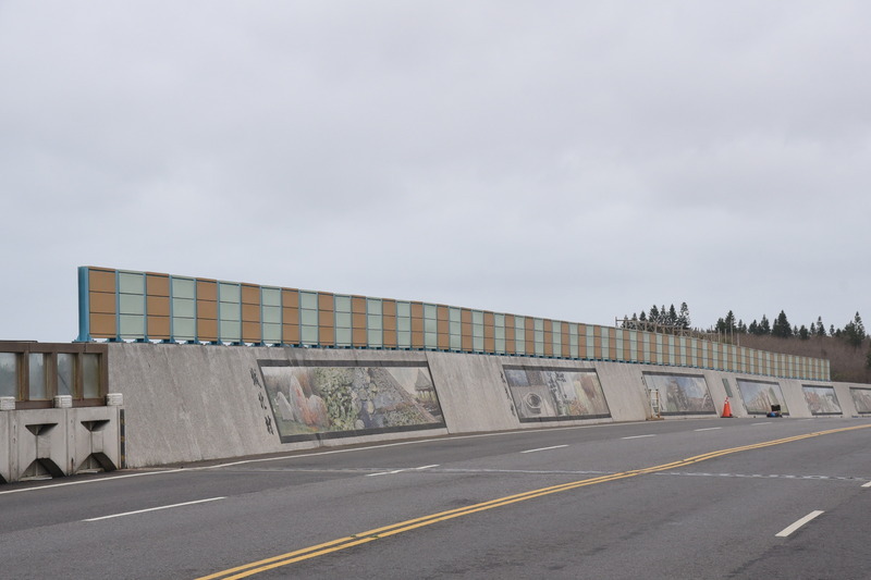 陳光復會勘風櫃漁港及成功橋 指示擋風牆向西延伸